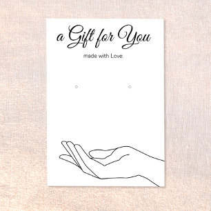 Cartão De Visita Placa do Detentor do Emissor de Presente