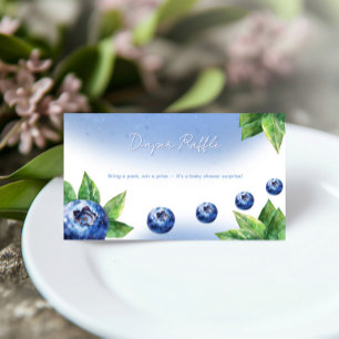 Cartão De Visita Placa receptáculo Raffle Fralda de Chá de fraldas 