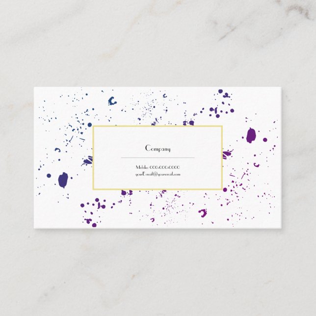 Cartão De Visita Placas (Frente)