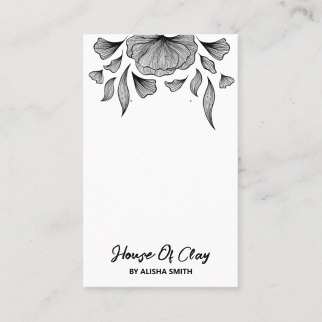 Cartão De Visita Placas de empacotamento de bronzes de arte moderna (Frente)