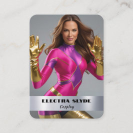 Cartão De Visita Placas de reprodução de código QR de placa Coscard