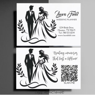 Cartão De Visita Planejador de Casamento