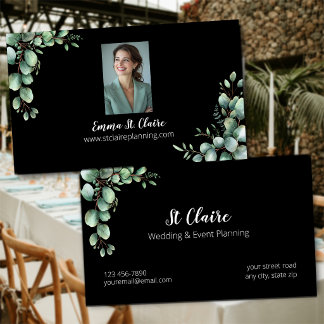 Cartão De Visita Planejador de Casamento e Eventos