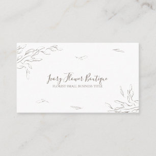 Cartão De Visita Planejador de Casamento Micro Boho