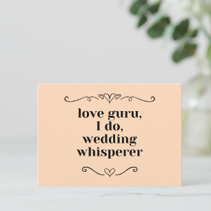 Cartão De Visita Planejador de Eventos de Casamento Personalizável