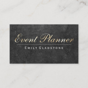 Cartão De Visita Planejador de Eventos Sábado