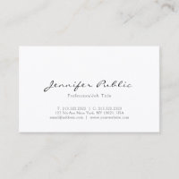 Planície simples elegante profissional do design
