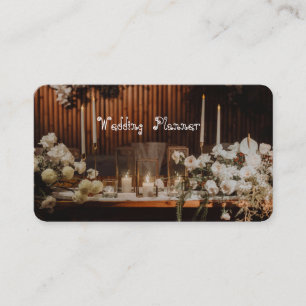 Cartão De Visita Planner de Casamento