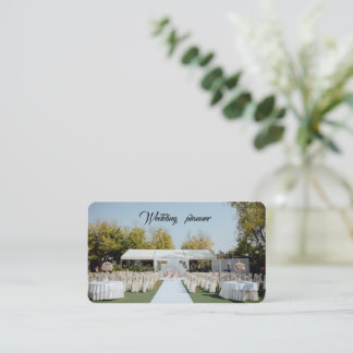 Cartão De Visita Planner de Casamento
