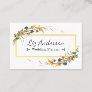 Cartão De Visita Planner de Casamento
