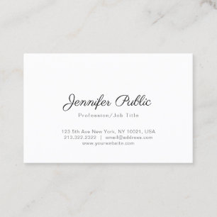 Cartão De Visita Planta de tendências Design minimalísticas criativ