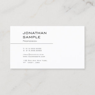 Cartão De Visita Planta elegante de Design gráfico moderno e elegan