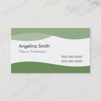 Cartão De Visita Plantilla Tarjeta de visita ondas de agua E1G