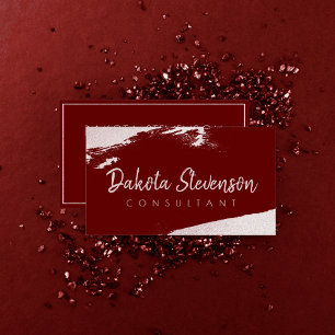 Cartão De Visita Plash Professional   Mola Vermelha e Rosa