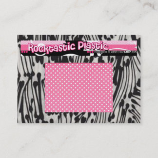 Cartão De Visita Plástico de Rocktastic
