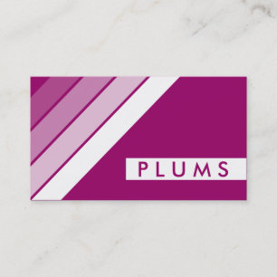 Cartão De Visita PLUMES retrorreflectores