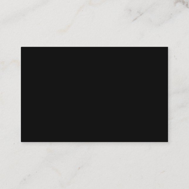 Cartão De Visita Poder e Beleza (Verso)