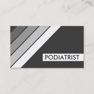 Cartão De Visita PODIATRISTA retrô