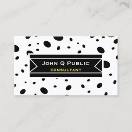 Cartão De Visita pontas pretas negros quentes modernas, lado duplo 