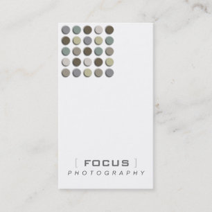 Cartão De Visita Pontos distorcido monocromáticos da grade moderna