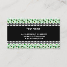 pontos, preto, branco e verde