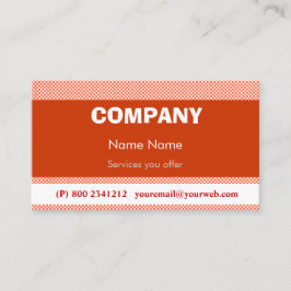 Cartão De Visita Pop de Techno retro