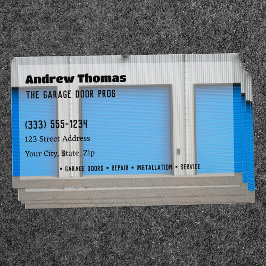 Cartão De Visita Porta de Garagem