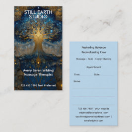Cartão De Visita Portal Celestial | Árvore da Vida