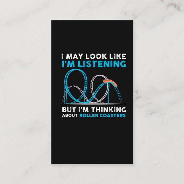 Cartão De Visita Portas copos de cilindros - Design de parque (Frente)