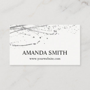 Cartão De Visita Prata