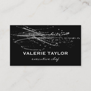 Cartão De Visita Prata Expressiva