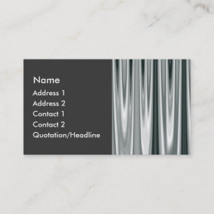 Cartão De Visita Prata Rápida 01