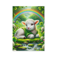 Precioso Lamb - Placa Psalm 23 KJV