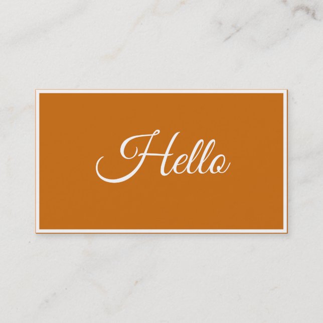 Cartão De Visita Premium (Frente)