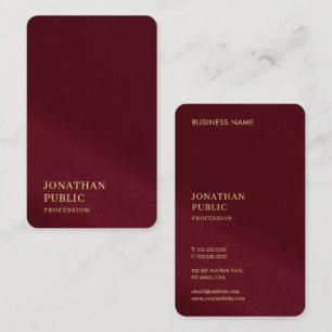 Cartão De Visita Premium Linen Ocean Japonês Tamanho Dourado Texto