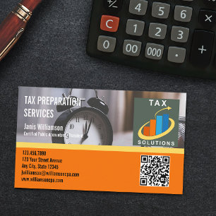 Cartão De Visita Preparação de Imposto de Renda