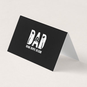 Cartão De Visita Presente do Bombeiro   Homem O Mito A Lenda