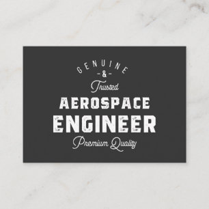 Cartão De Visita Presente para Engenheiro Aeroespacial