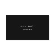 Preto básico simples, frente e verso