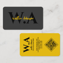 Preto de luxo e Dourado | Monograma Profissional M