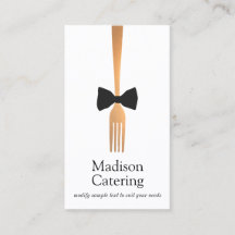 Cartão de visita Preto do Forno Dourado do Caterad