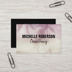 Cartão De Visita Preto filtrado da foto