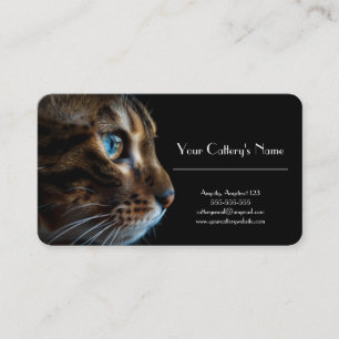 Cartão de visita Preto Personalizado Para A Captur