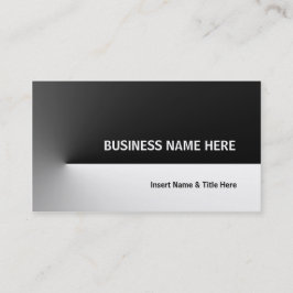 Cartão De Visita Preto Pro