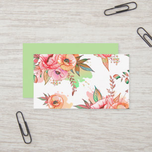 Cartão De Visita primavera