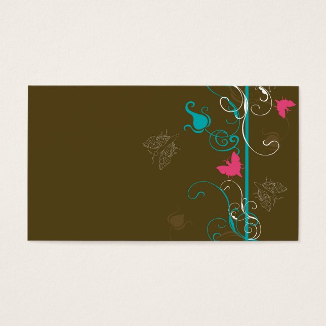 Cartão de visita primavera (Frente)