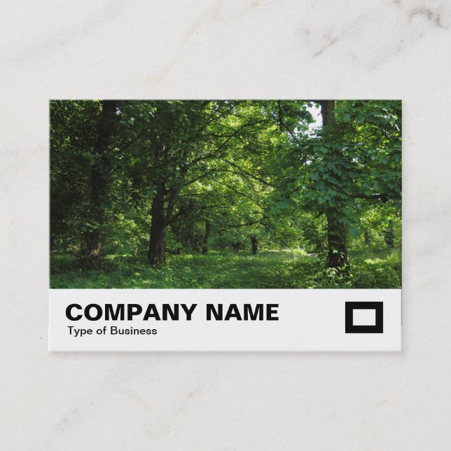 Cartão De Visita Primavera no bosque 01 (Frente)