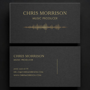 Cartão De Visita Produtor Musical