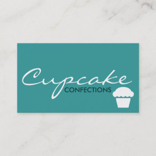 Cartão De Visita Produtos de CUPCAKE (personalizáveis a cores)