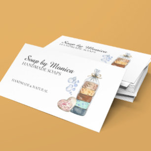Cartão De Visita Produtos de Sabonete Artesanal Spa